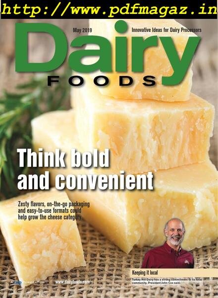 Dairy Foods – May 2019 Cover