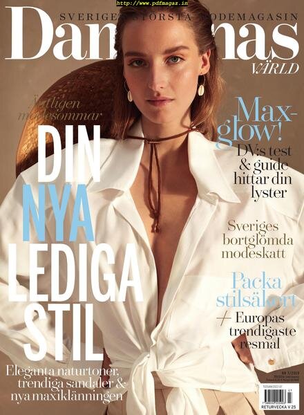 Damernas Varld – 23 maj 2019 Cover