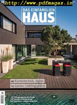 Das Einfamilienhaus Schweiz – Juni-Juli 2019