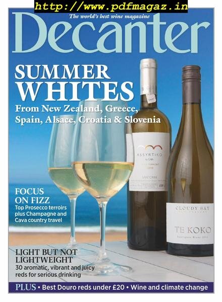 Decanter UK – July 2019 Cover