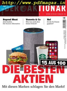 Der Aktionar – 13 Juni 2019