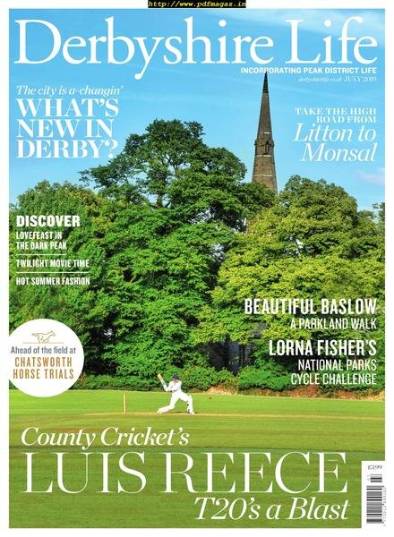 Derbyshire Life – July 2019 Cover