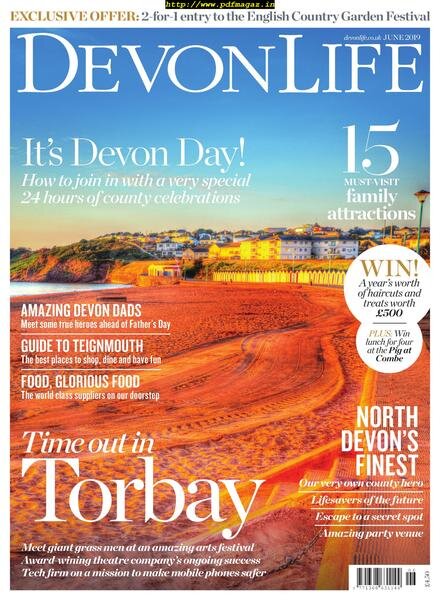 Devon Life – June 2019 Cover