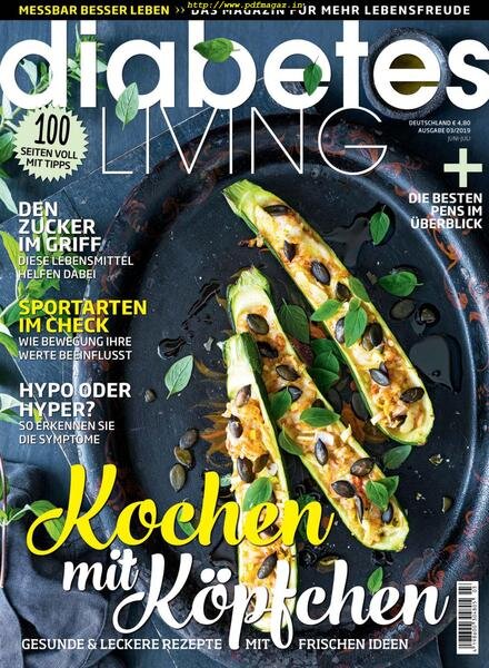 Diabetes Living Germany – Juni 2019 Cover