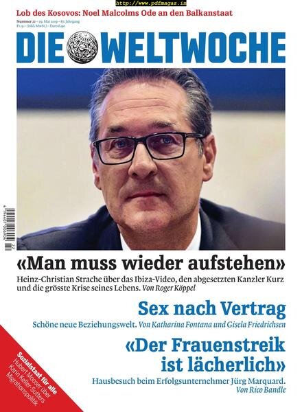 Die Weltwoche – 29 Mai 2019 Cover