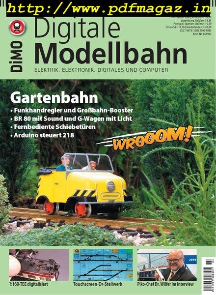 Digitale Modellbahn – Nr.3, 2019 Cover