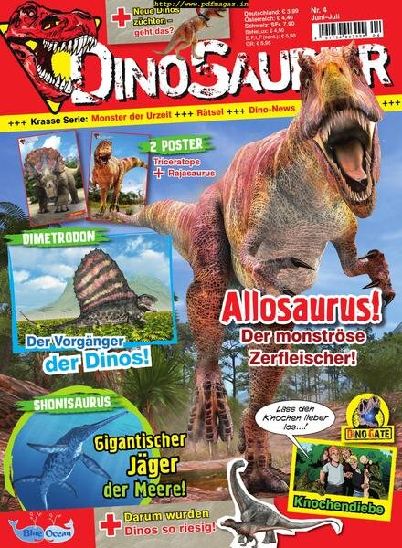 Dinosaurier – Juli 2019 Cover
