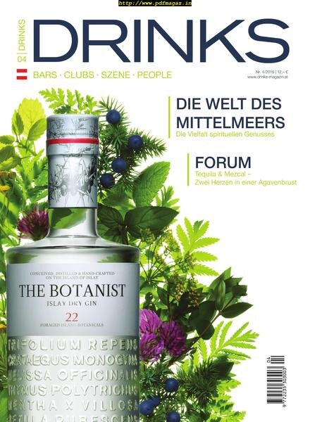 Drinks Austria – Juli 2019 Cover