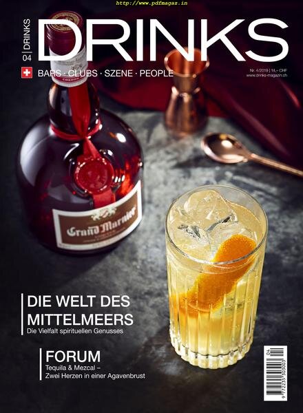 Drinks Switzerland – Juli 2019 Cover