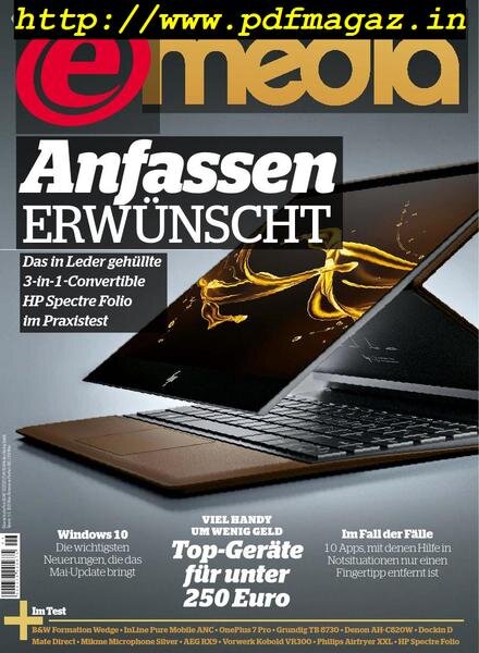E-Media – Mai 2019 Cover
