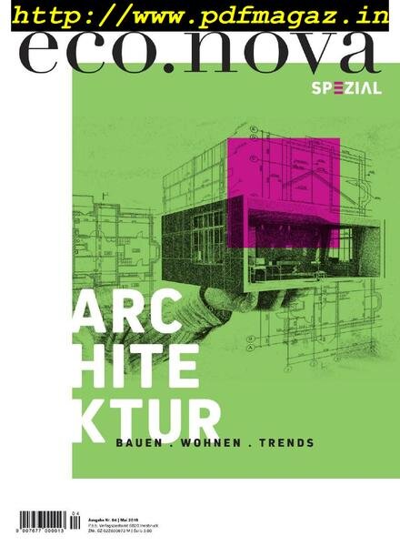 econova – Spezial Architektur – Mai 2019 Cover