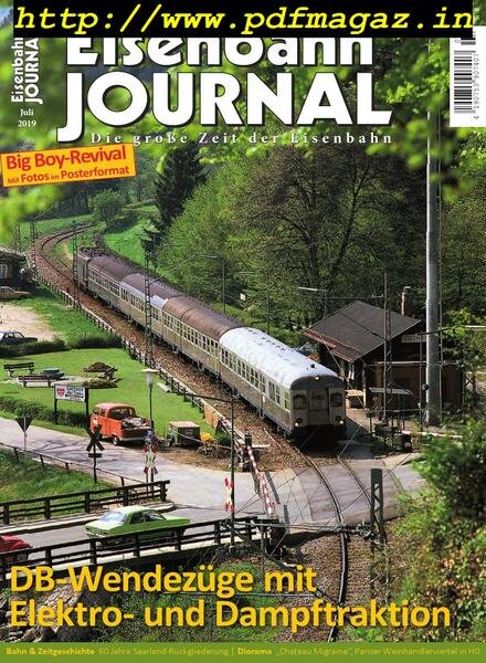 Eisenbahn Journal – Juli 2019 Cover