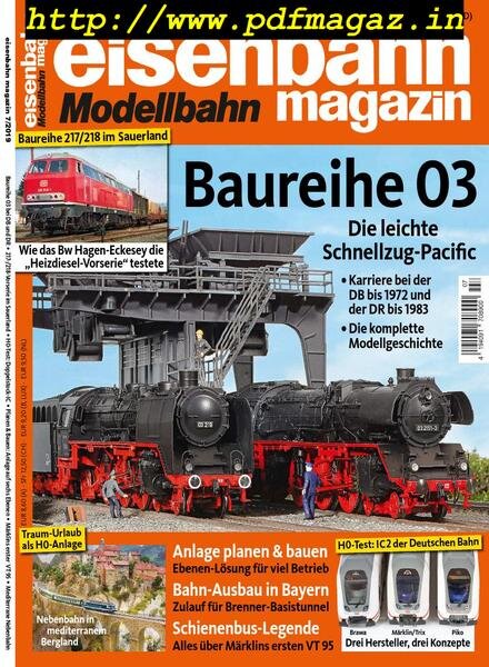 Eisenbahn Magazin – Juni 2019 Cover