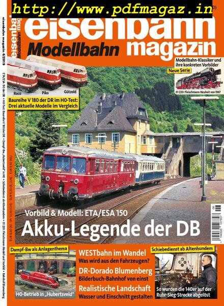 Eisenbahn Magazin – Mai 2019 Cover