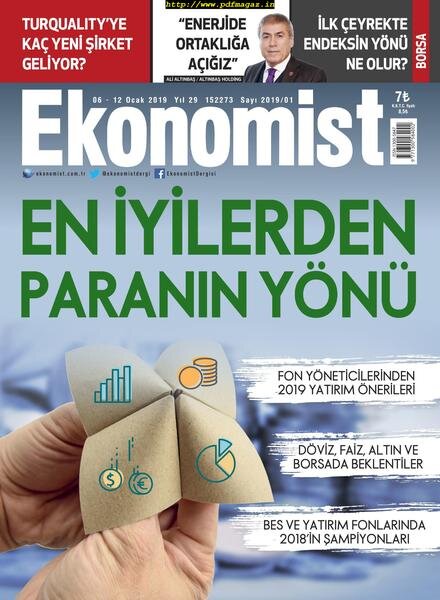 Ekonomist – 01 Temmuz 2019 Cover