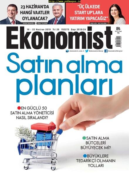 Ekonomist – 15 Haziran 2019 Cover