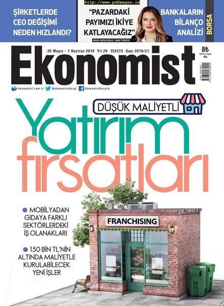 Ekonomist – 25 Mayis 2019 Cover