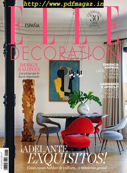 Elle Decoration Espana – junio 2019 Cover
