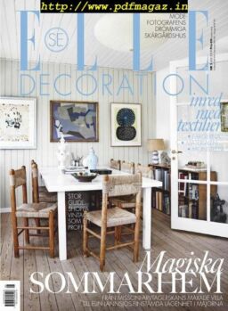 Elle Decoration Sweden – June 2019