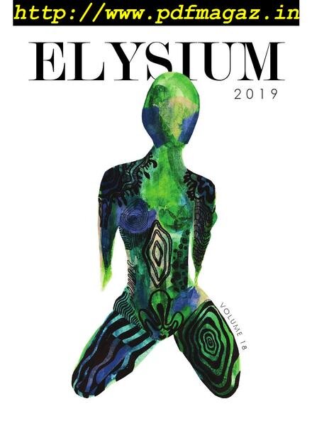 Elysium Magazine – Volume 18, 2019 Cover