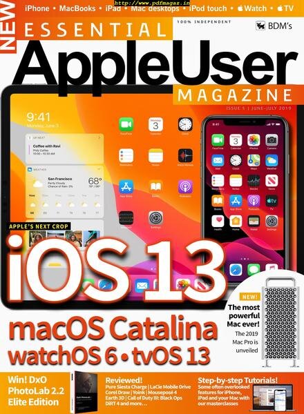 Essential AppleUser Magazine – June 2019 Cover