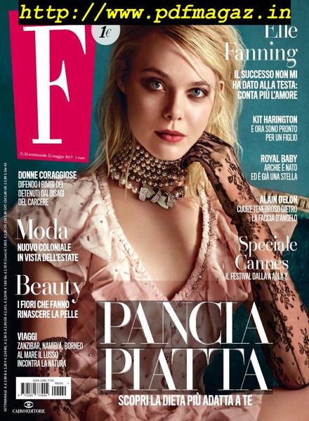 F – 22 Maggio 2019 Cover