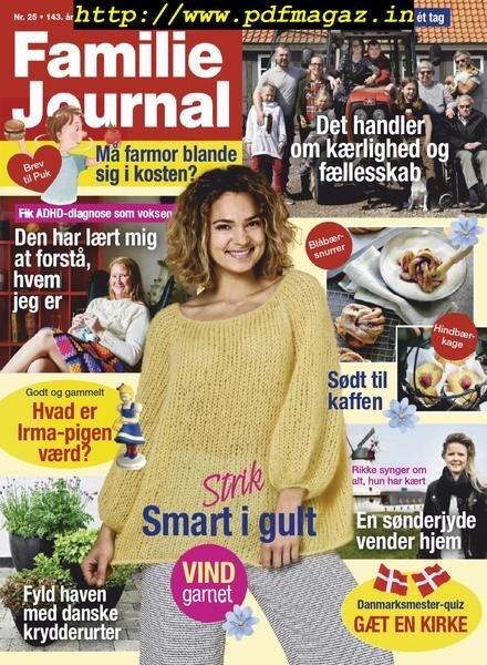 Familie Journal – 17 juni 2019 Cover