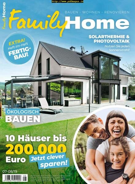 Family Home – Juli 2019 Cover