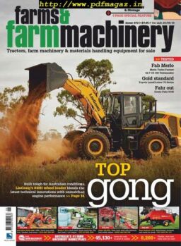 Farms and Farm Machinery – July 2019