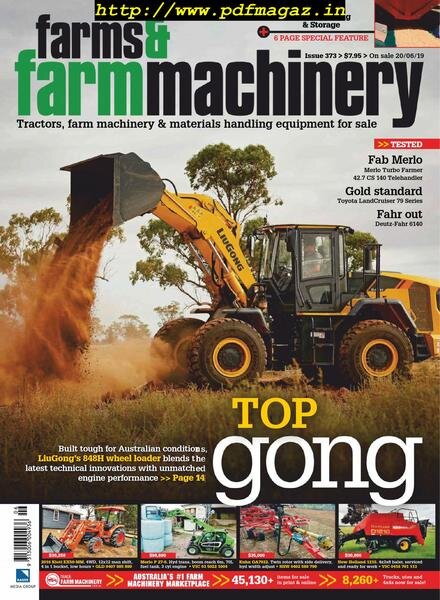 Farms and Farm Machinery – July 2019 Cover