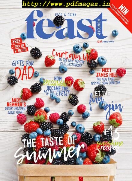 Feast Norfolk Magazine – June 2019 Cover