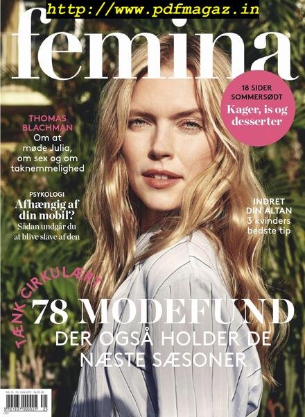 Femina Denmark – 20 June 2019 Cover