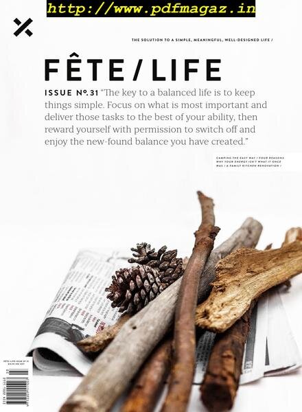 Fete – May 2019 Cover
