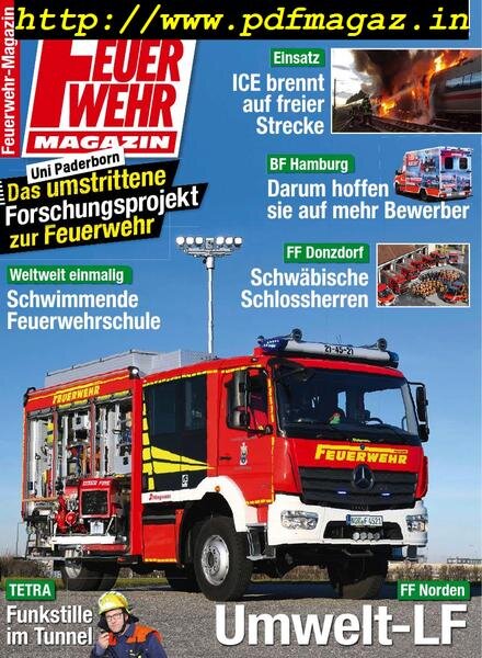 Feuerwehr-Magazin – Mai 2019 Cover