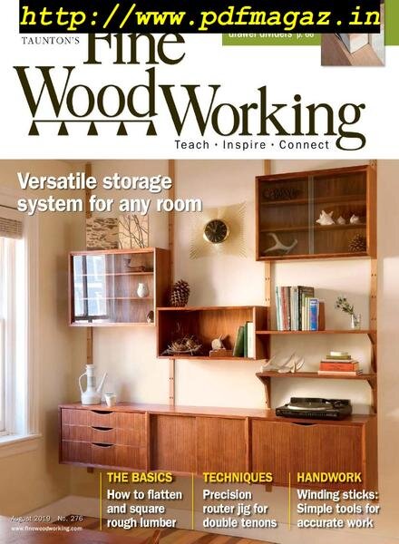 Fine Woodworking – August 2019 Cover