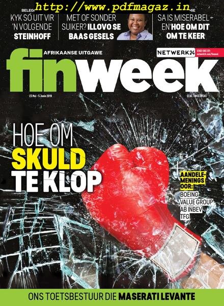 Finweek Afrikaans Edition – Mei 23, 2019 Cover