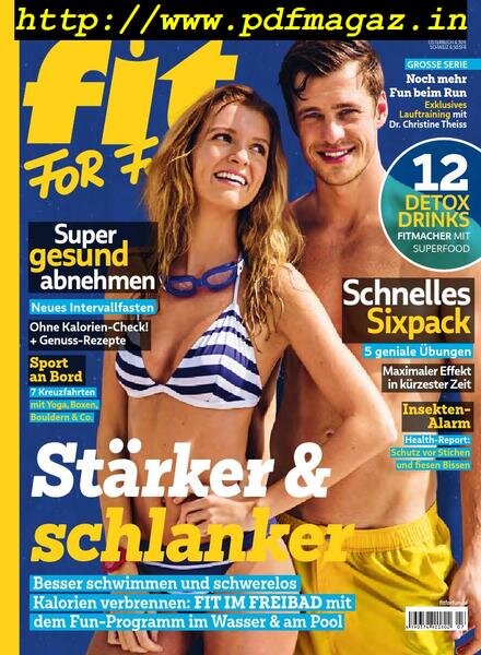 Fit for Fun – Juli 2019 Cover