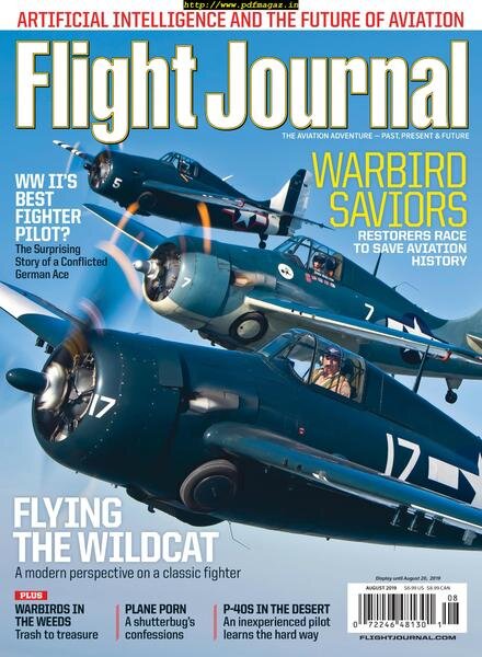 Flight Journal – August 2019 Cover