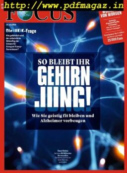 Focus – 15 Juni 2019
