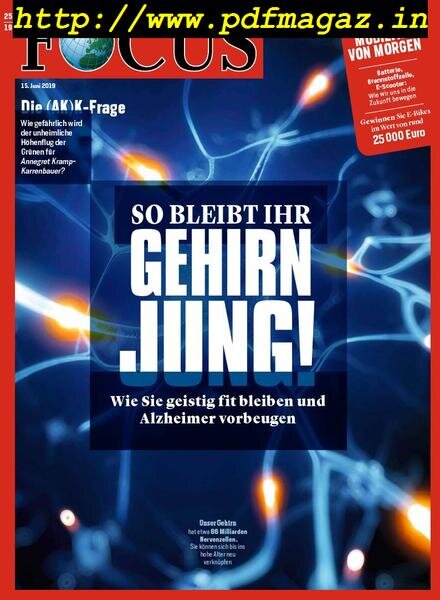 Focus – 15 Juni 2019 Cover