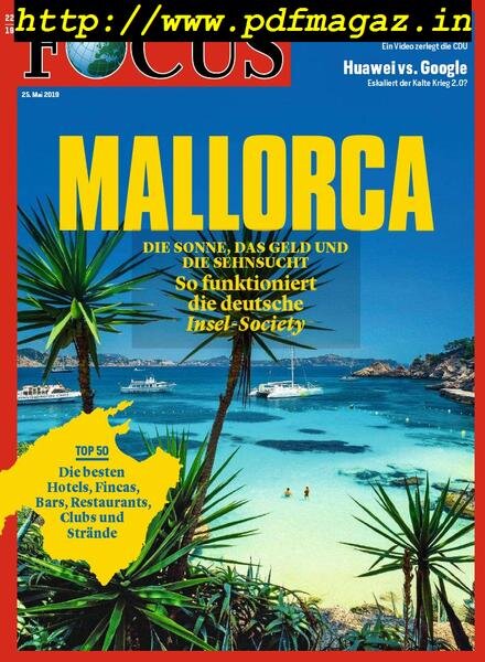 Focus – 25 Mai 2019 Cover