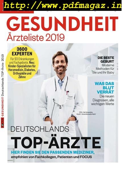 Focus Gesundheit Nr.58 – arzteliste 2019 Cover