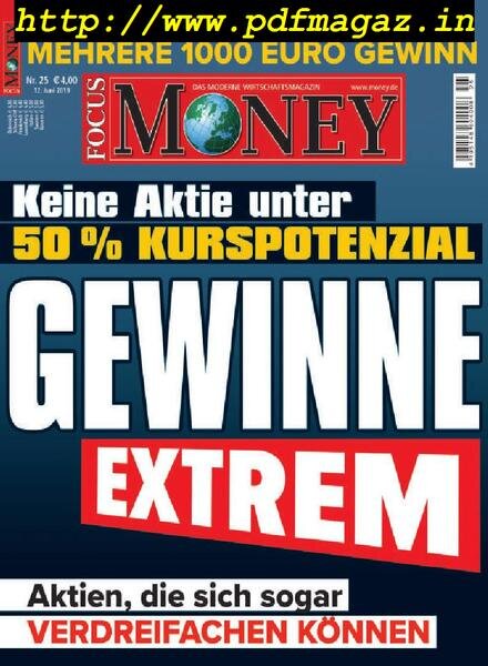 Focus Money – 12 Juni 2019 Cover