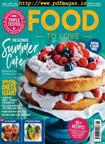 Food To Love – June 2019 Cover