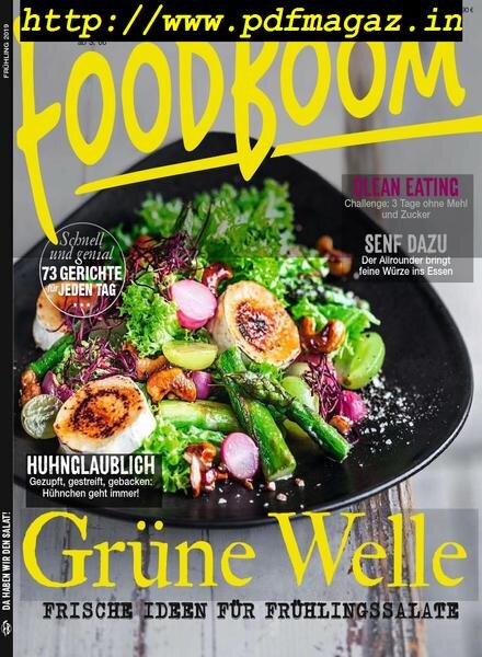 FoodBoom – Fruhling 2019 Cover
