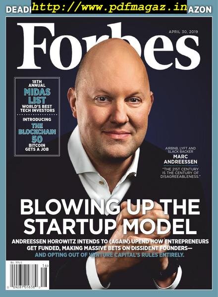 Forbes USA – April 30, 2019 Cover