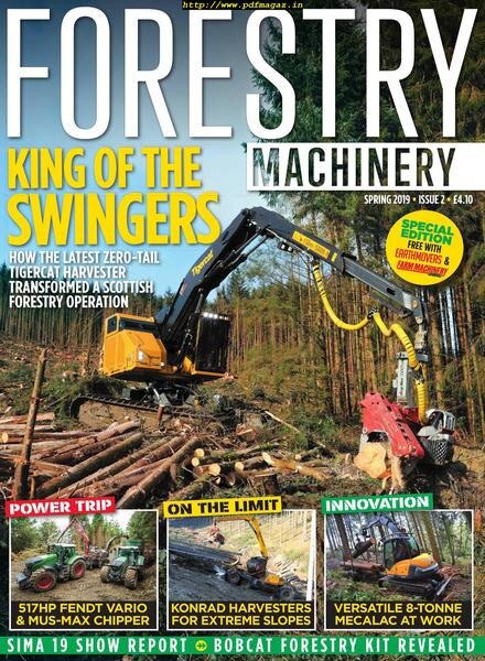 Forestry Machinery – May 2019 Cover