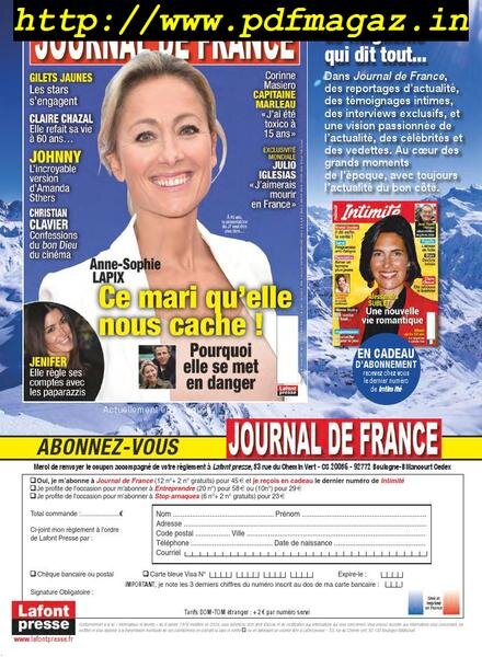 France Evasion – fevrier 2019 Cover