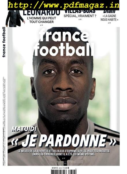 France Football – 11 juin 2019 Cover