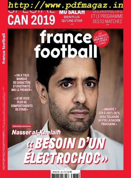 France Football – 18 juin 2019 Cover